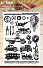 ADCS10014 AD Clearstempel Vintage Vehicles