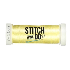 SDCD04x Stitch & Do Linnen Stickgarn gelb