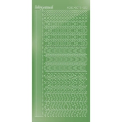 STDM20C Hobby-Dots Sticker Mirror Lime