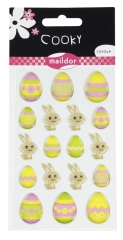 CY018 Maildor Sticker Set Cooky Hasen und Eier