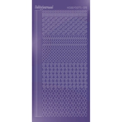 STDM199 Hobby-Dots Sticker Mirror Purple
