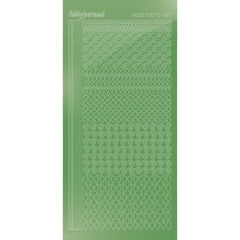 STDM19C Hobby-Dots Sticker Mirror Lime