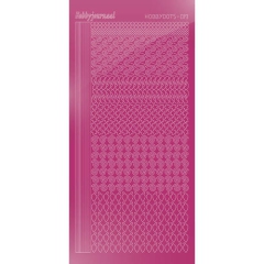 STDM19F Hobby-Dots Sticker Mirror Pink