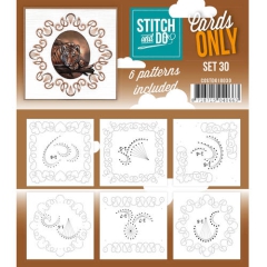 COSTDO10030 Stitch & Do Card Only Set  30
