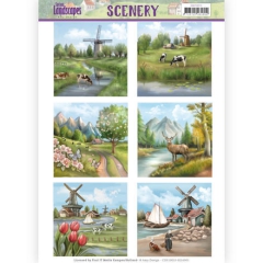 CDS10010 AD Die Cut Topper - Scenery - Amy Design - Spring Landscapes 1