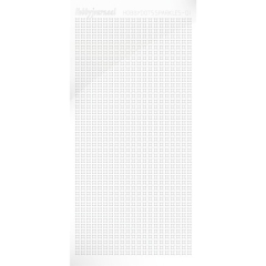 HSPA010 Hobby-Dots Sticker Sparkles Adhesive Weiß
