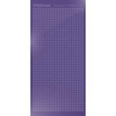 HSPM019 Hobby-Dots Sticker Sparkles Mirror Purple