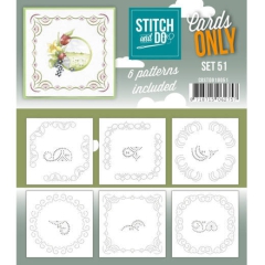 COSTDO10051 Stitch & Do Cards Only Set 51