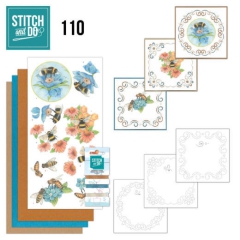 STDO110 Stitch & Do 110 Bienen und Flowers