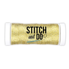 SDCDS03x Stitch and Do Sparkles Embroidery Thread Yellow Gold