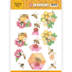 SB10367 JA Stanzbogen Buzzing Bees - Honey Bees
