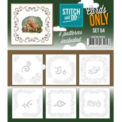 COSTDO10054 Stitch & Do Cards only Stitch 54***