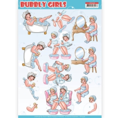 CD11306 YC Schneidebogen  Bubbly Girls - Bubbly Bath