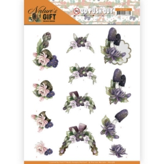 SB10386 3D Pushout - Precious Marieke - Natures Gift - Purple Gift