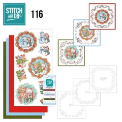 STDO116 Stitch & Do 116 Sweet Winter Animals