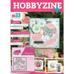 HZBP33 Hobby-Zine Plus 33 mit Stanzschablone CDCCD10005