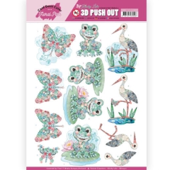 SB10412 YC Floral Pink (Kitschy Lala) - Kitschy Frog