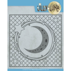 LL10005 Stanzschablone - Lilly Luna - Stars and Moon Frame***
