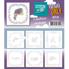 COSTDO10061 Stitch & Do Cards Only Set 61