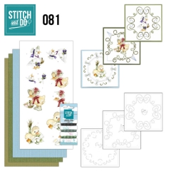 STDO081 Stitch & Do 81 Tiere im Frhling***