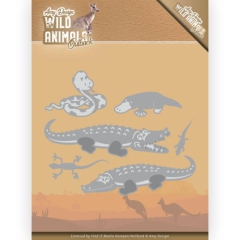 ADD10206Dies - Amy Design - Wild Animals Outback - CrocodileDies - Amy Design - Wild Animals Outback - Crocodilev
