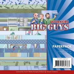 YCPP10032 Paperpack - Yvonne Creations - Big Guys - Workers