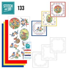 STDO133 Stitch and Do 133 - JA - Blue Birds