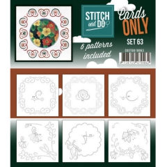 COSTDO10063 Stitch & Do Cards Only Set 63