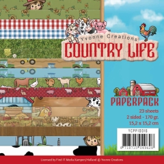 YCPP10016 Paperpack - Yvonne Creations - Country Life Country Life