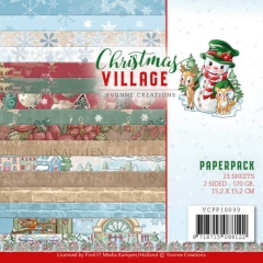 YCPP10033 Papierpack YC Christmas Village