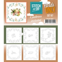 COSTDO10067 Stitch & Do Cards Only Set 67