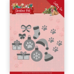 ADD10215 AD Stanzschablone Christmas Pets - Christmas Decorations