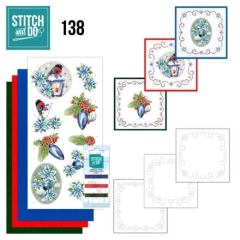 STDO138 Stitch & Do 138 Christmas Flowers - Christmas Lantern