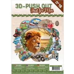 3DPO10016 3D Pushout Book 16 Just for Men