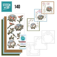 STDO140 Stitch & Do 140 Nostalgische Weihnachten  Vgel