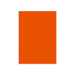 LKK-4K59 Linnen Cardstock -  vierkant - Autumn orange 1 Blatt