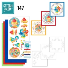 STDO147 Stitch & Do Set 147 Happy Birthday