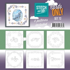 COSTDO10072 Stitch & Do Cards Only Set 72