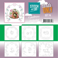 COSTDO10074 Stitch & Do Cards Only Set 74