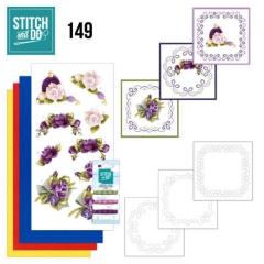 STDO149 Stitch & Do 149 Precious Marieke Romantiv Rosen