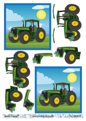 069005 grner Traktor