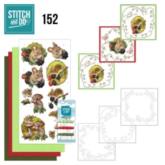 STDO152 Stitch & Do 152 Amy Design Forest Animals