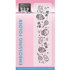 YCEMB10010 Embossingfolder - Yvonne Creations - Bubbly Girls - Professions