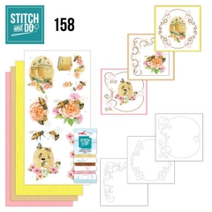 STDO158 Stitch and Do 158 - Jeanines Art - Humming Bees
