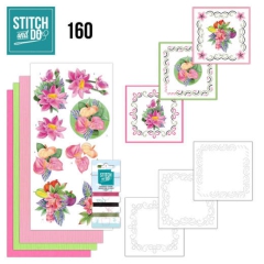 STDO160 Stitch & Do Set 160 JA Ecotic Flowers