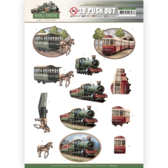 SB10576 Stanzbogen Amy Design - Vintage Transport - Train