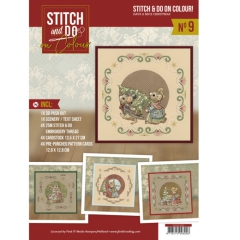 STDOOC10009 Stitch & Do on Colour 9 Schöne Mäuse Weihnachten