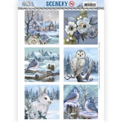 CDS10066 AD Scenery Awesome Winter – Square