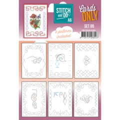 COSTDOA610009 Stitch & Do Cards Only Set A6 Set 09