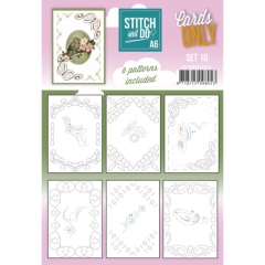 COSTDOA610010 Stitch & Do Cards Only Set A6 Set 10